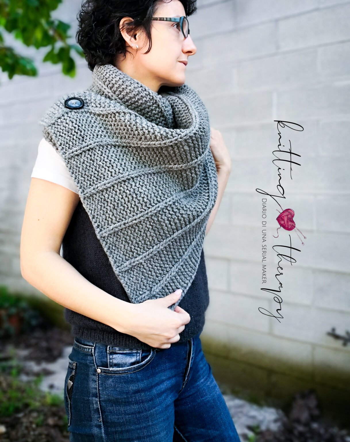 Cocoon Maxi Scarf - English free pattern - Knitting Therapy