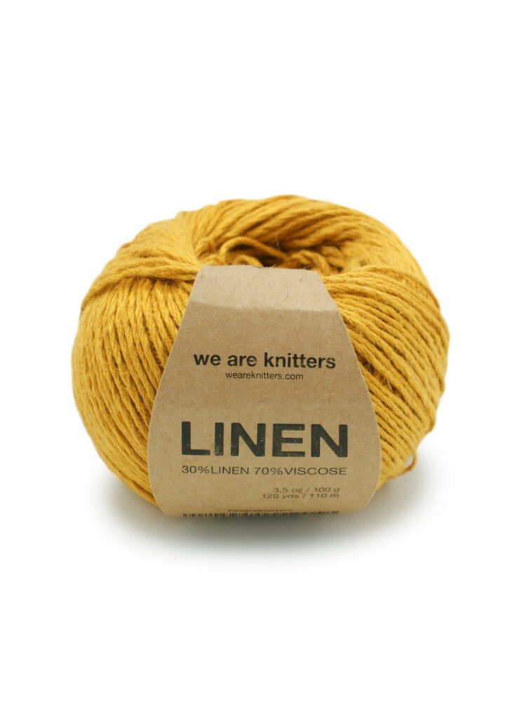 We are knitters Linen