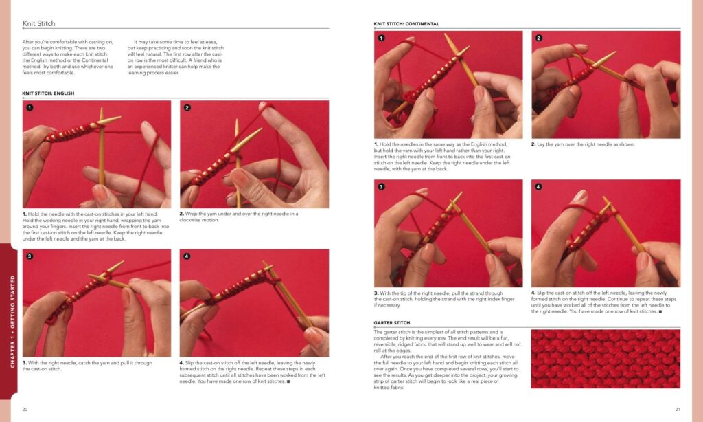 Vogue Knitting - The Learn-to-Knit Book: The Ultimate Guide for Beginners  - libri per imparare a lavorare a maglia